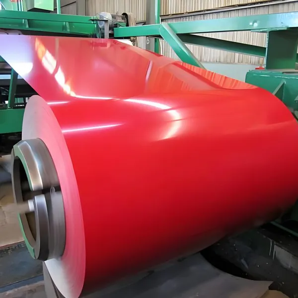 Aluminum-zinc-plated Color Coated Steel Coil PE Coating 280g on the Film Heavy Anti-corrosion Type photo-4