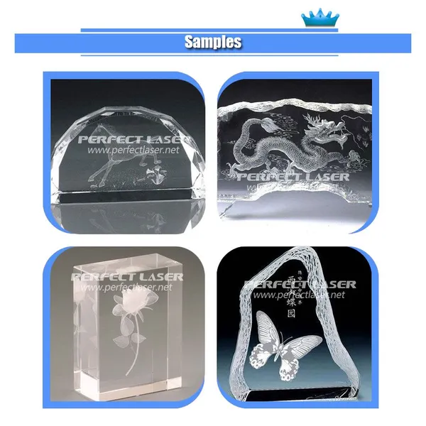 Perfect Laser 3D Crystal Glass Inside Image Laser Engraving Machine Crystal Laser Engrver photo-4