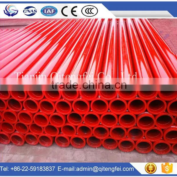 ST52 DN125 4.5mm Thickness Seamless Standard Concrete Pump Boom Pipe photo-2