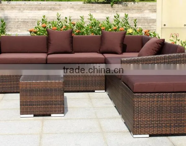 2016 Hot Sale Outdoor Furniture Garden Design Modern Sofa Set on Promotional photo-4