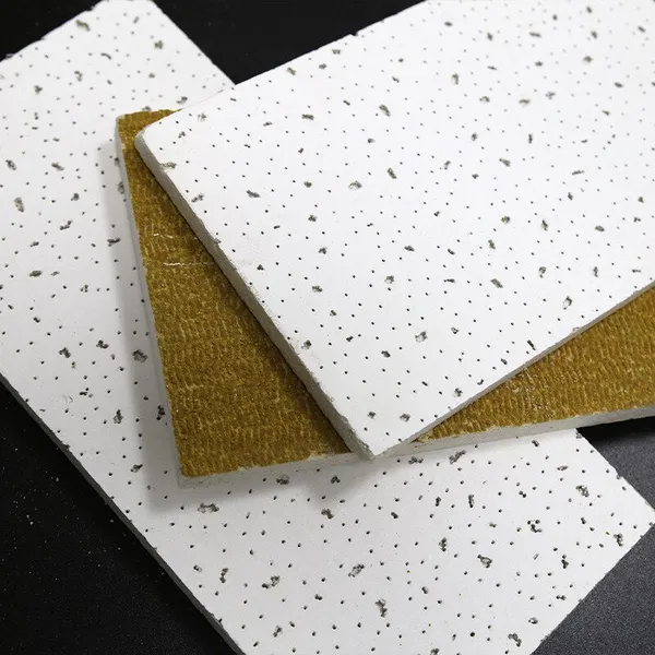 Mineral Fiber Wool Board/Mineral Fiber Ceiling Tile 595X595X15mm photo-5