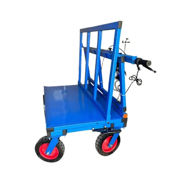 Electric Glass Stone Transport Frame Transport Cart Storage Rack Granite Glass Moving Trolley photo-5