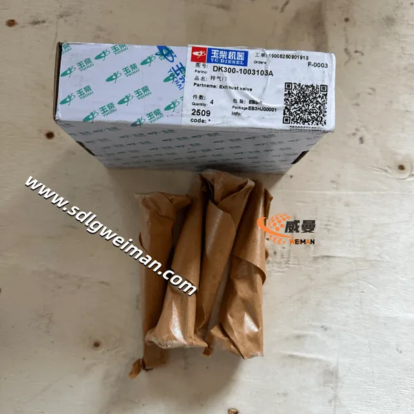 YUCHAI Exhaust Valve DK300-1003103A for YUCHAI Excavator