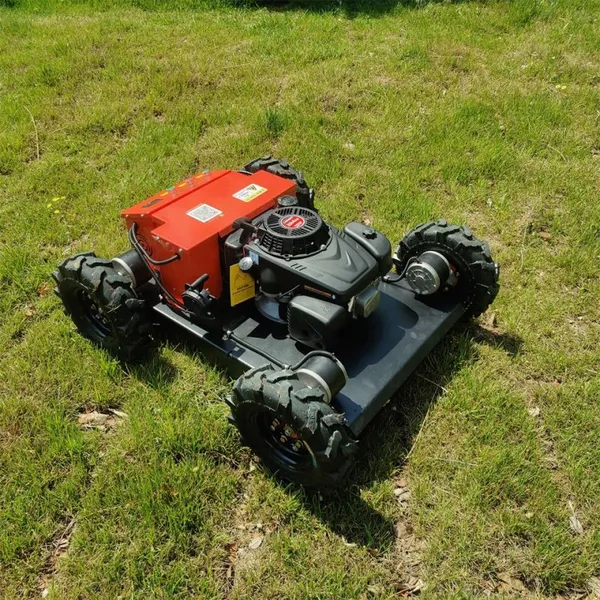 Remote Operated Wheeled Brush Cutter Made in China Manufacturer Factory photo-4