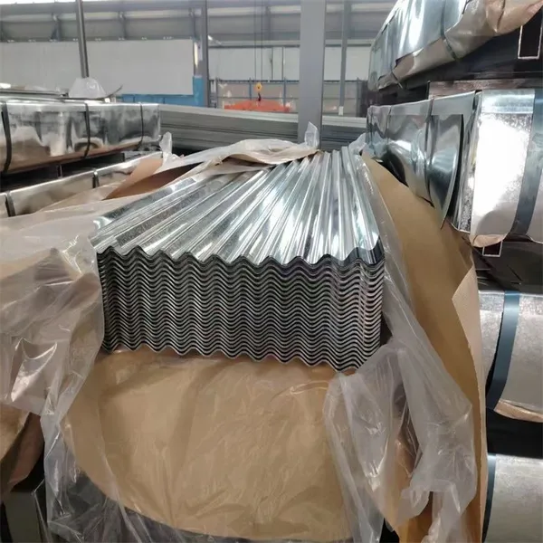 Hot Dipped Galvanized Corrugated Steel Roofing Sheet GI Zinc Corrugated Metal Roof Panel for Warehouse Factory Shed Wall Cladding photo-4