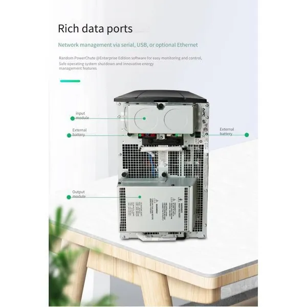 Apc Surt15kuxich Ups Uninterruptible Power Supply, 12kw/15kva, Three-phase Output photo-5