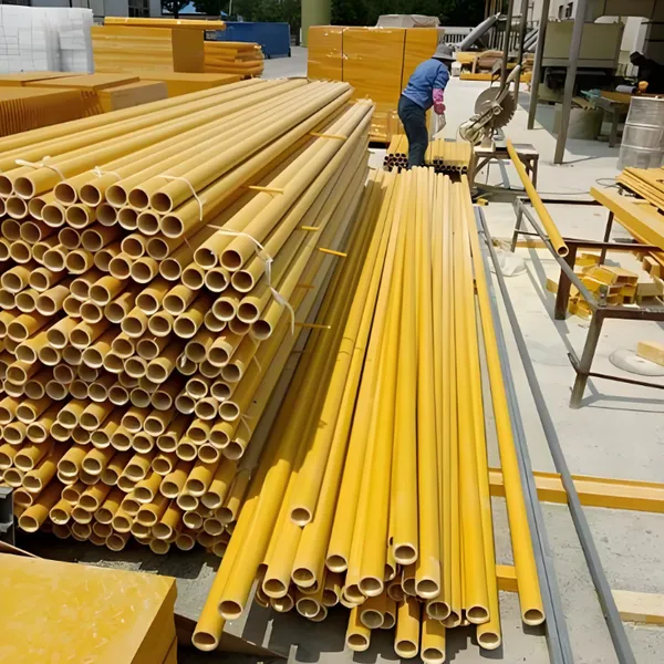 Perfiles estructurales de fibra de vidrio personalizados con temperatura de funcionamiento continuo de 150°C y alta rigidez