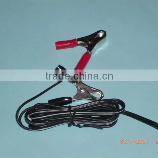 Crocodile Clips To SAE Plug Lead For DYAN Plug Mini Pro Inflator photo-5