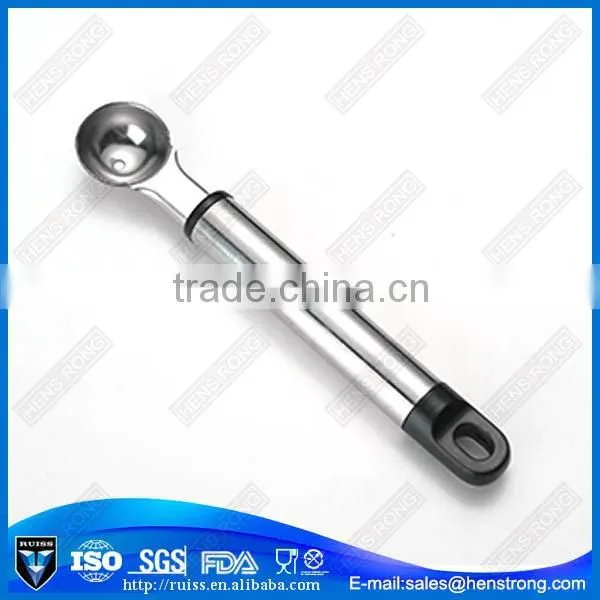 New Hot Top Quality Product Stainless Steel Holed Fruit Spoon photo-2