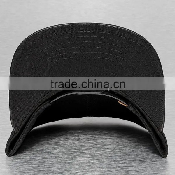 Customize 3D Embroidery Australian Leather Brim Snapback Hats Quality Choice photo-4