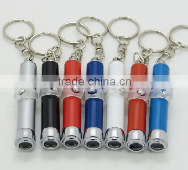 LR41 Button Battery Aluminum Gift Keychain Light photo-3