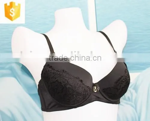 Classical/simple Black Match Garment Accessories Bra for Ladies photo-2