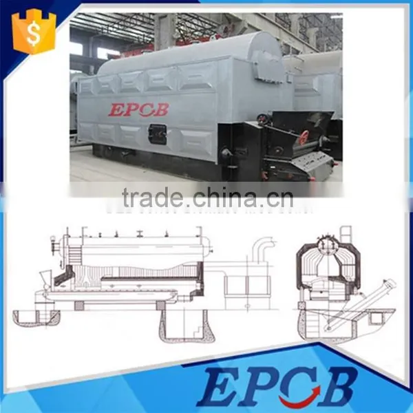 DZL Serious High Quality Low Pressure Biomass Wood Pellet 2 Ton Steam Boiler photo-6