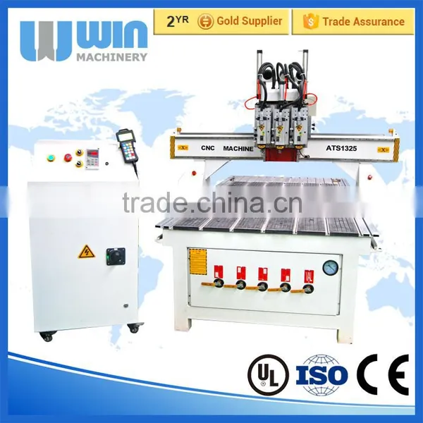 WW2519 HIWIN Square Rail and TBI Ball Screw Transmission CNC Router Machine photo-2