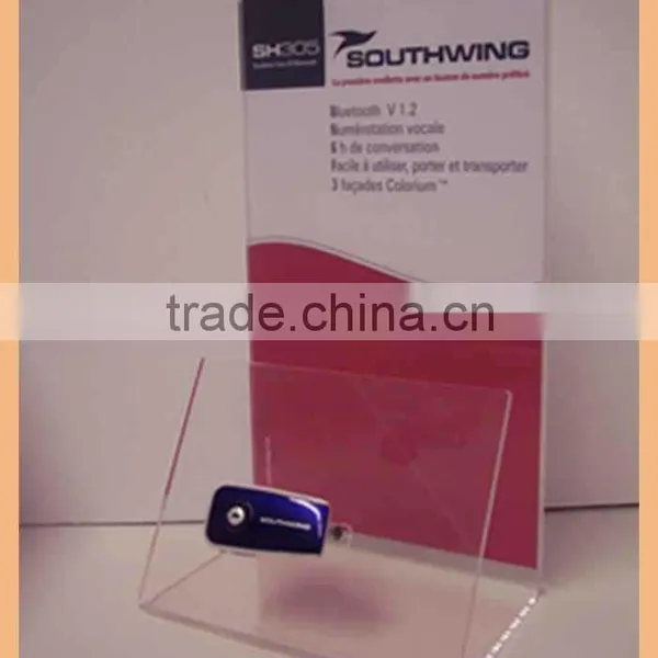 High Quality Advertising Equipment Acrylic Digital Product Display Rack for Smartphone photo-3