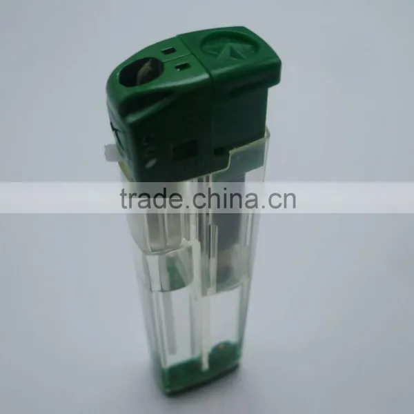 Transparent Colored Safety Cap Gas Electronic Lighter photo-5