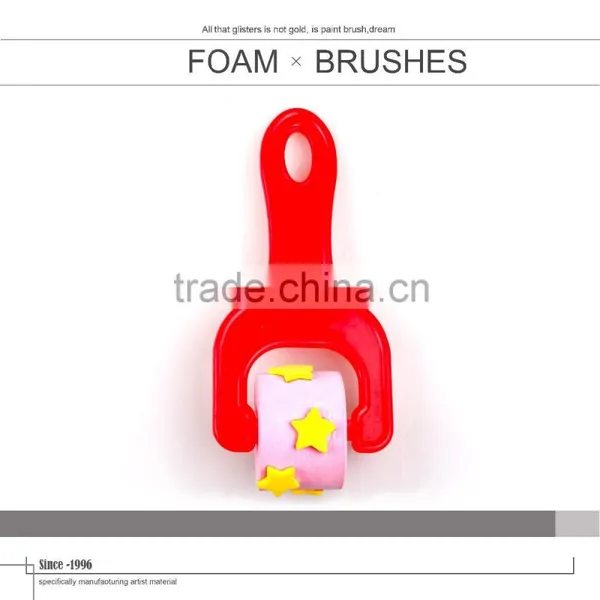 In Stock Plastic Handle Foam Brush photo-3