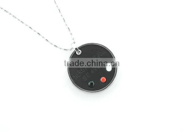 Crystal Quantum Pendant With Scalar Energy + Germanium,Far Infrared,Negative Ion Stone + Stainless Steel Clasp photo-5
