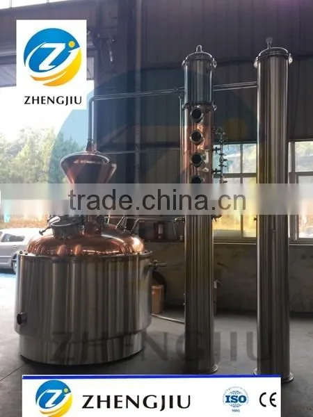 Quality Assurance Alcohol Distillation Column Manufacturer Moonshine Still for Whisky