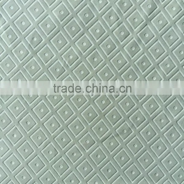 2016 New Style 3D Press Pattern Flock Fabric for Upholstery, Cushion, Bag photo-4