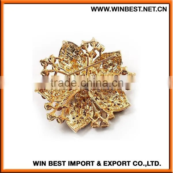 2015 Hot Selling Bridal Rhinestone Brooch, Fashion Rhinestone Brooch,metals Brooch photo-4
