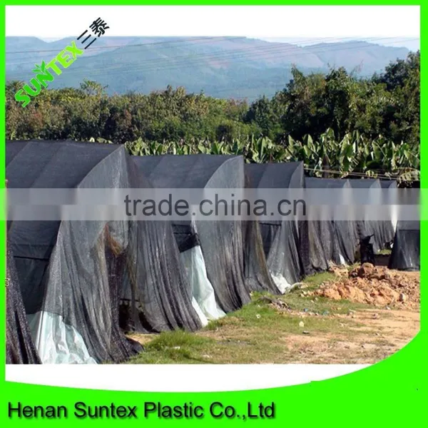 100% New HDPE Dark Blue Greenhouse Flat Wire Shade Nets With UV photo-3
