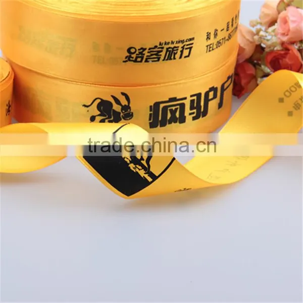 Decorate Printed Satin Ribbon With Custom Logo Quality Choice photo-5