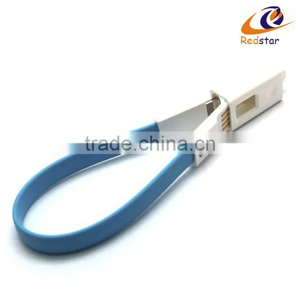 Mini Protable Keychain 5 Pin Micro USB Cable For Android Phone photo-5