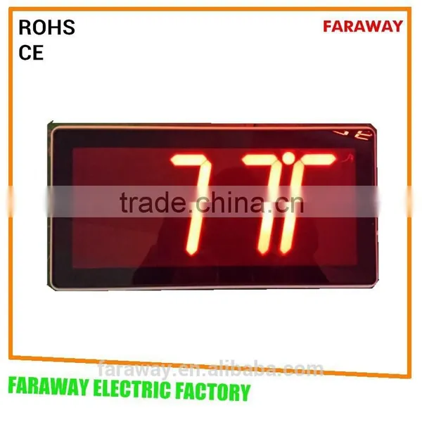 4" calendar/temperature clock with remote