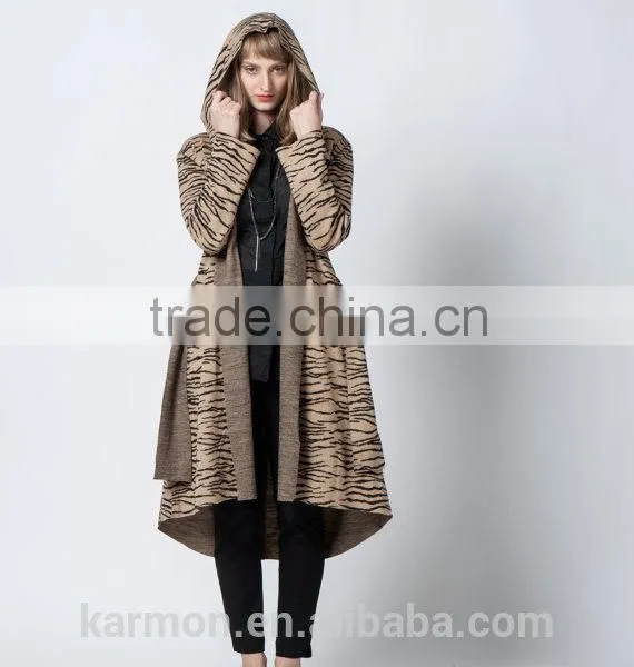 Holiday Sale Women Brown Coat,Brown Cardigan,Women Brown Jacket, Women Brown Sweater Knitwear Coat, Hooded Cape, Coat With Hood photo-4