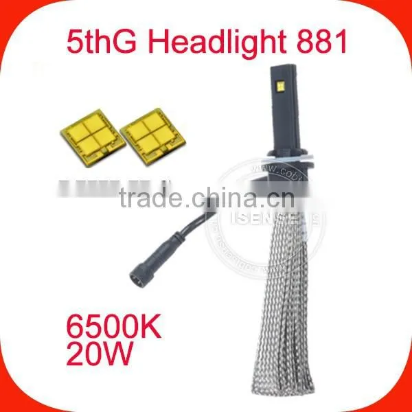Hot Sell Universal Car 2500lm 5th Generation Headlight High Power Led Headlamp photo-2