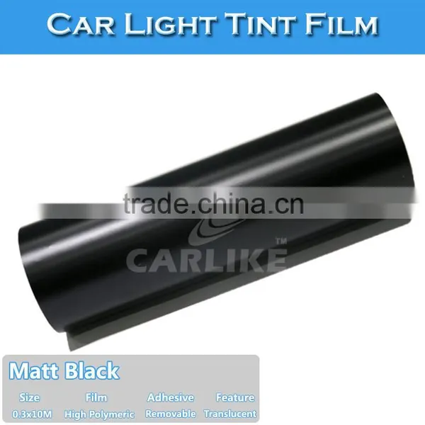 CARLIKE High Quality Matt Black Car Tint Film PVC Sticker photo-2