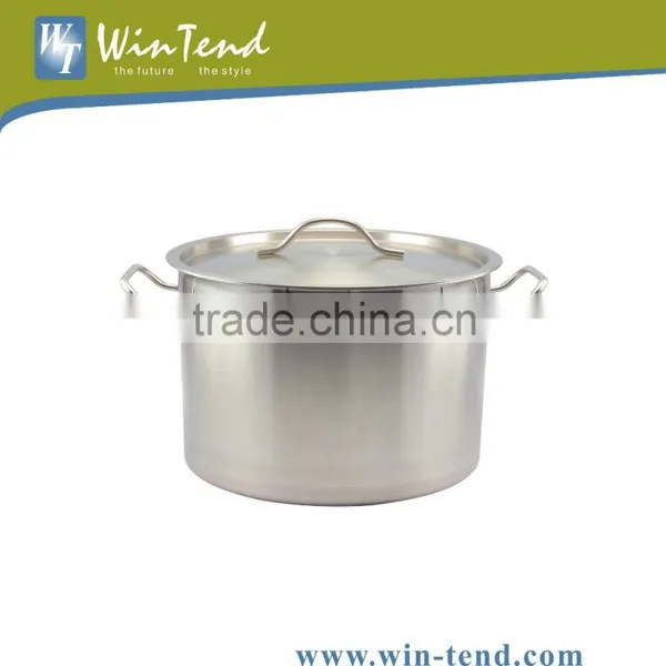 Good Quality Induction Ready 12L-225L Stainless Steel Stock Pot Cookware photo-2