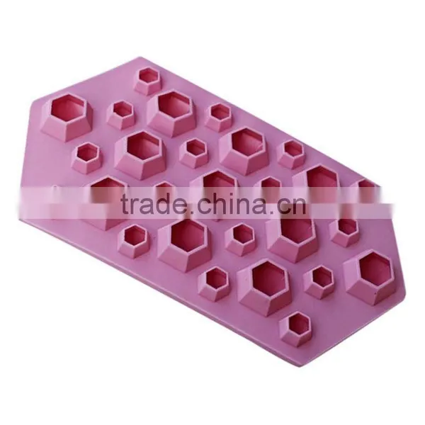 2016 Bar Party Drink Ice Tray Diamond Cool Shape Ice Cube Freeze Mold Ice Maker Mould Shooters Supplies Shot Glassesnt photo-5