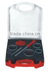 8Pcs Tungsten Carbide Gritted Hole Saw Kit