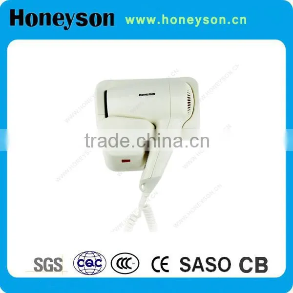 HONEYSON Hotel Wall Mounted Hair Dryer /hotel Supply