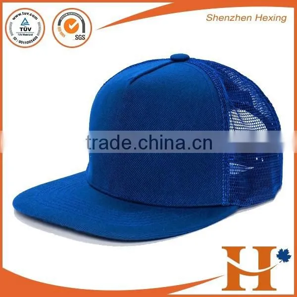 High Quality Custom Half Mesh Cotton Cap Trucker Hats From Cap Factory photo-5