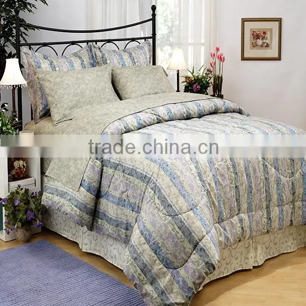Polyester/cotton Single Bed Applique Comforter Set photo-2