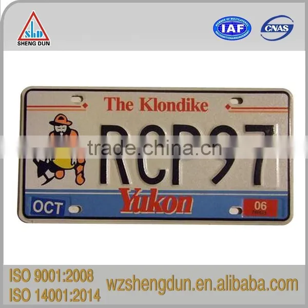 Accept Customized Car License Plate photo-2