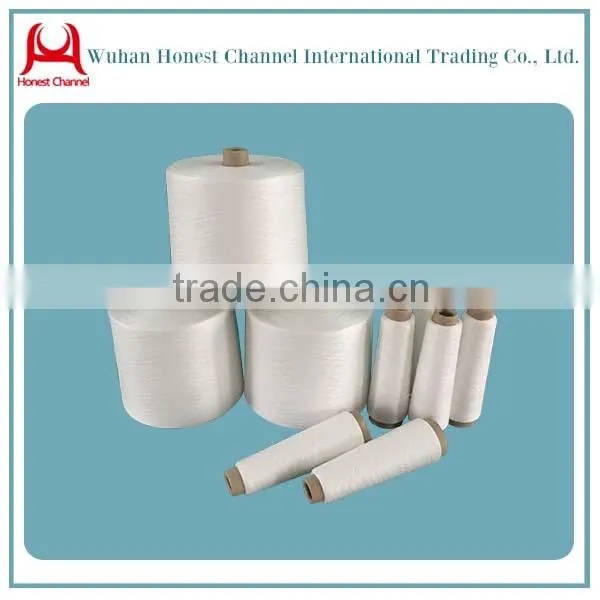 Polyester Yarn Manufacturer Supply Spun Polyester Yarn for Weaving photo-2