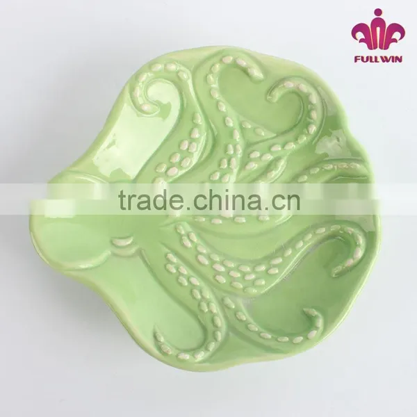 4.5 Inches Direct Sales Hand Painted Ceramic Plate photo-3