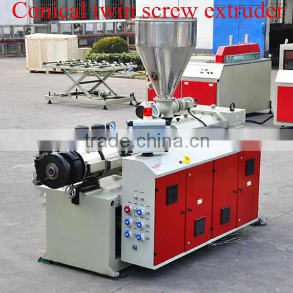 Conical Co-rotating Twin Screw Extruder