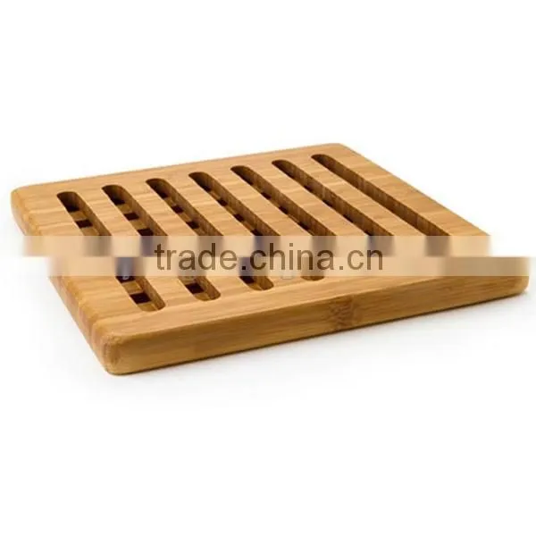 Table Mat Coaster Square Bamboo Coaster photo-6