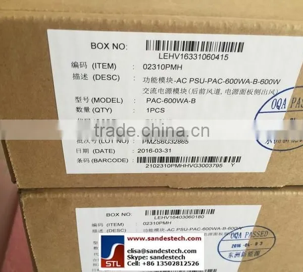Huawei PAC-600WA-B for Huawei S6700-24-EI S6720-30C-EI-24S-AC S6700-48-EI photo-2