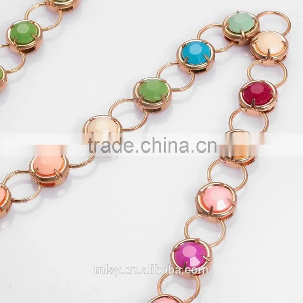 Fancy Clothes Decorative Chain of Plated Brightness F1-80102 photo-4