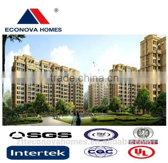 Econova Green Energy Prefabricated Concrete Houses With Powerful Solar Power System Houses for Sale photo-2