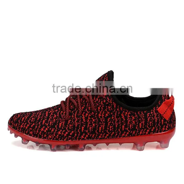 Breathable Flyknit Upper Soccer Shoes,thin Sole Soccer Shoes,Fashion Soccer Shoes for Students photo-4
