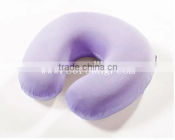Factory Price Crazing Selling High Quality Guaranteed Popular U Shape Travel Memory Foam Neck Pillow photo-4