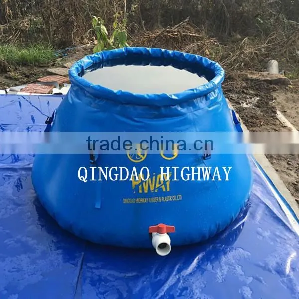 China flexitank/PVC collapsible flexi tank for water storage