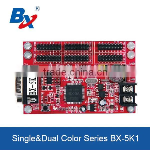 BX-5K1 multi-area font library LED control card for SDK